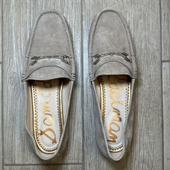 NWOT Sam Edelman Talia Horse Bit Suede Loafers Size 8 - Picture 4 of 12